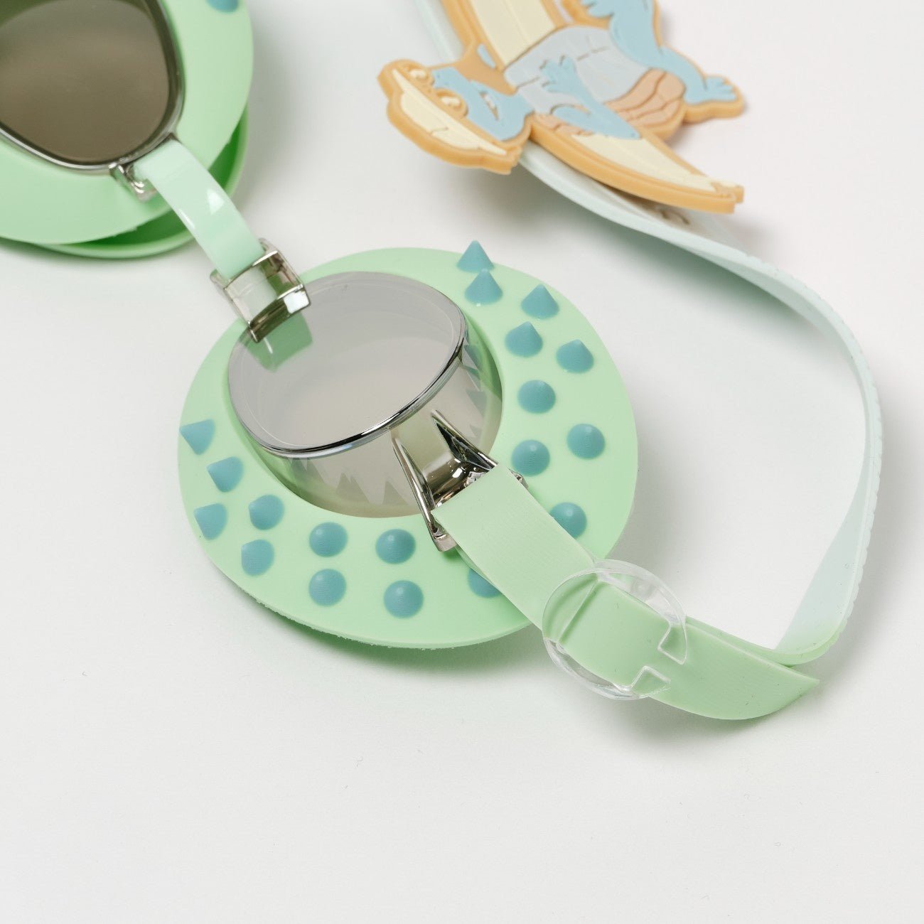 SUNNYLIFE Kids Swim Goggles Shred Turtle Aqua - RCGOGSTA