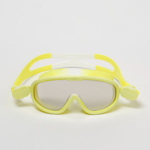 SUNNYLIFE Kids Swim Mask Salty the Shark Neon Yellow - S51KSMNY