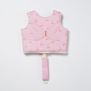 SUNNYLIFE Kids Swim Vest 1 - 2 Cotton Candy Cherry - S51VVPK1