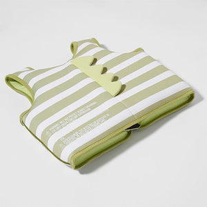 SUNNYLiFE Kids Swim Vest 1-2 Into the Wild Khaki - S41VVWD1