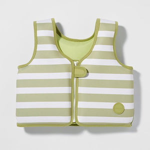 SUNNYLiFE Kids Swim Vest 1-2 Into the Wild Khaki - S41VVWD1