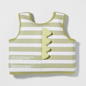 SUNNYLiFE Kids Swim Vest 1-2 Into the Wild Khaki - S41VVWD1