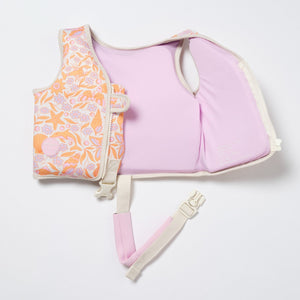SUNNYLIFE Kids Swim Vest 1 - 2 Ocean Magic Pink - RCSVSOMP