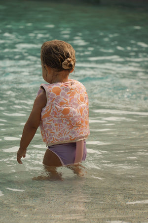 SUNNYLIFE Kids Swim Vest 1 - 2 Ocean Magic Pink - RCSVSOMP