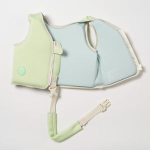 SUNNYLIFE Kids Swim Vest 2 - 3 Shred Turtle Aqua - 20264067