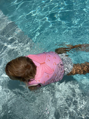 SUNNYLIFE Kids Swim Vest 3 - 6 Cotton Candy Cherry - S51VVPK4