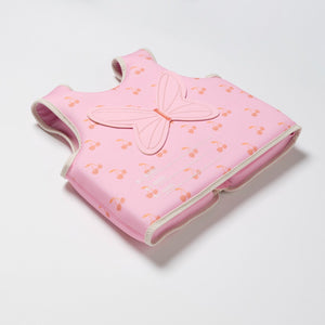 SUNNYLIFE Kids Swim Vest 3 - 6 Cotton Candy Cherry - S51VVPK4