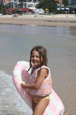 SUNNYLIFE Kids Swim Vest 3 - 6 Ocean Magic Pink - RCSVLOMP