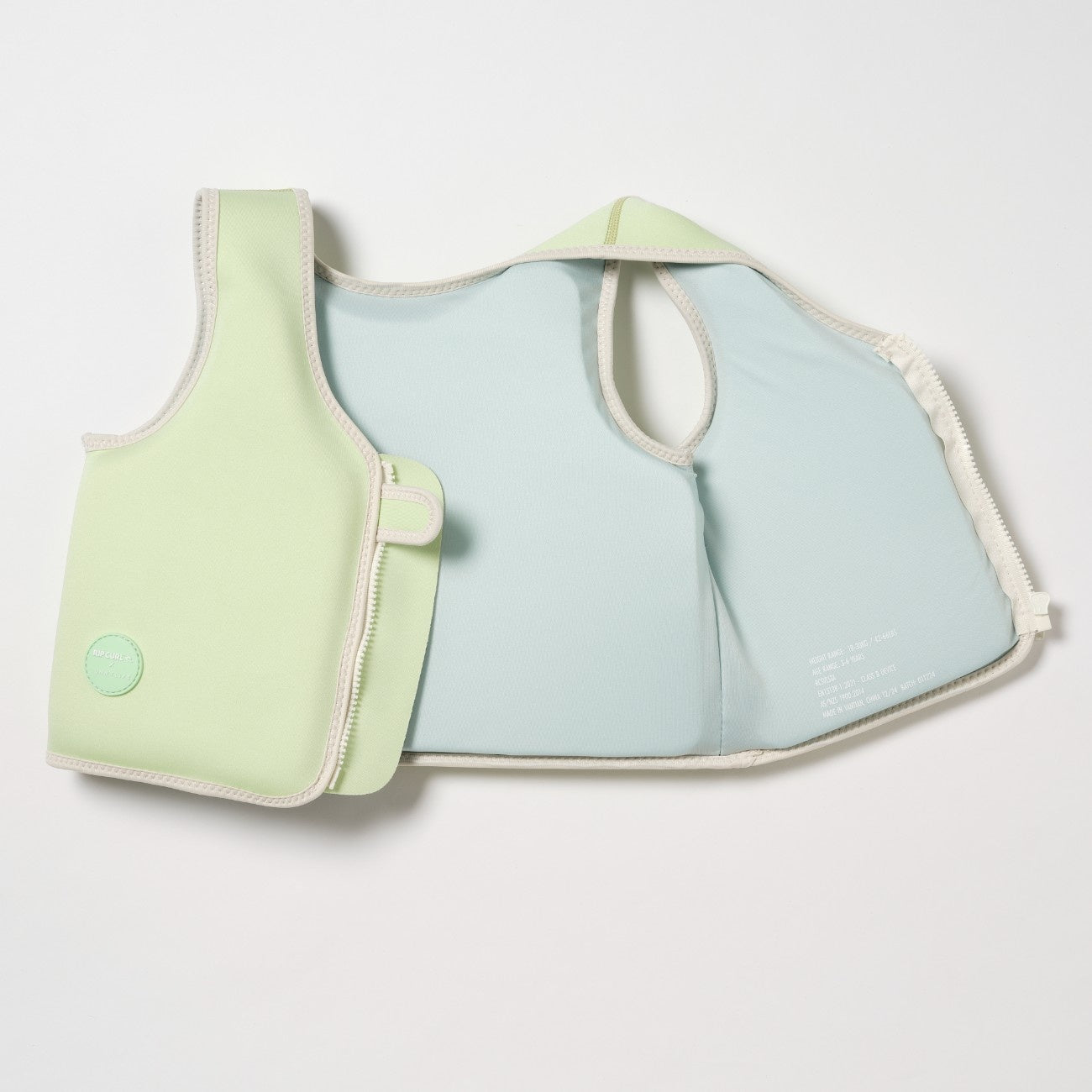 SUNNYLIFE Kids Swim Vest 3 - 6 Shred Turtle Aqua - RCSVLSTA