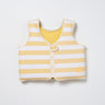 SUNNYLIFE Kids Swim Vest 3 - 6 Sid the Seagull Mustard Stripe - S51VVMS4