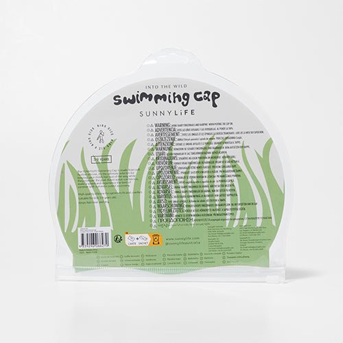 SUNNYLiFE Kids Swimming Cap Cookie the Croc Light Khaki - S41SCCRC