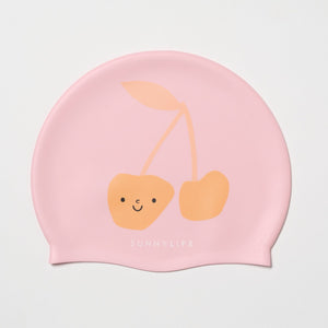 SUNNYLIFE Kids Swimming Cap Cotton Candy Cherry - S51SCCCP