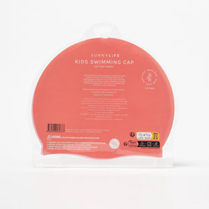 SUNNYLIFE Kids Swimming Cap Cotton Candy Cherry - S51SCCCP