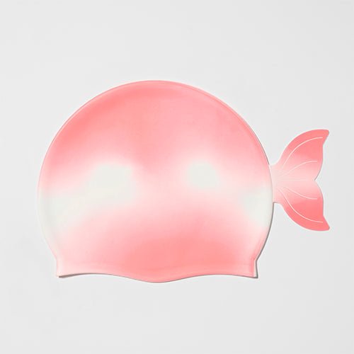 SUNNYLiFE Kids Swimming Cap Melody the Mermaid Pink - S41SCMER