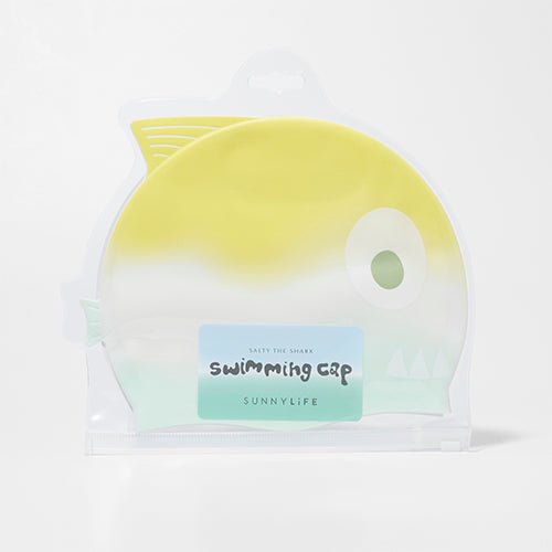 SUNNYLiFE Kids Swimming Cap Salty the Shark Multi - S41SCSHK