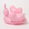 SUNNYLIFE Kids Tube Pool Ring Cotton Candy Cherry - S51TPRPK