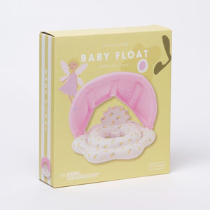 SUNNYLiFE lilac color inflatable Baby Float with canopy Mima the Fairy Lemon - S3LBABMI