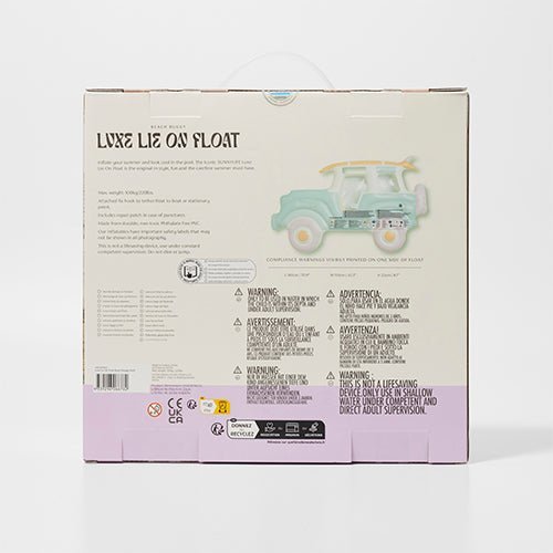 SUNNYLiFE Luxe Lie-On Float Beach Buggy Multi - S41LXFMUL