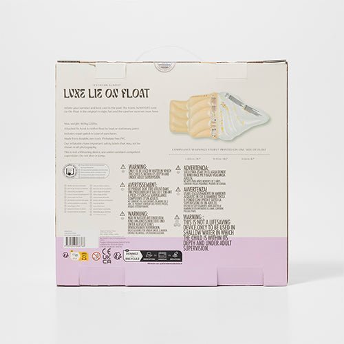 SUNNYLiFE Luxe Lie-On Float Ice Cream Sunday Multi - S41LXFSUN