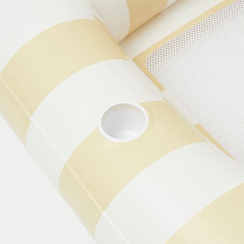 SUNNYLiFE Luxe Twin Hammock Float Mango Bay Soft Mustard - S41THCLR