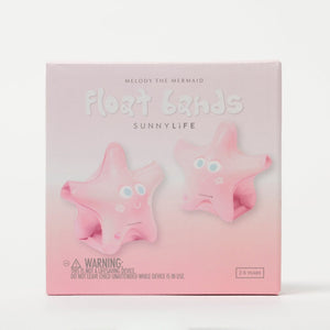 SUNNYLiFE Melody the Mermaid Float Bands Strawberry - SCIFBSTA