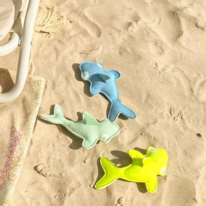 SUNNYLiFE multicolor Shark Dive Buddies Dive Buddies Shark Tribe Blue Neon Citrus - S3VDIVST