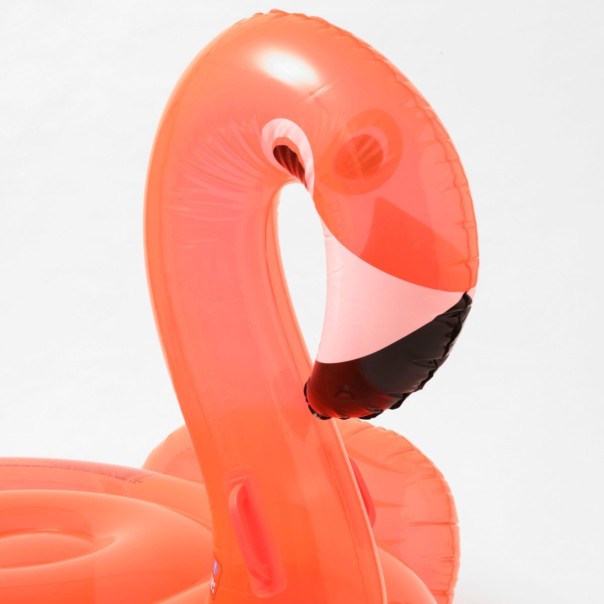 SUNNYLiFE Neon Color Inflatable Flamingo Luxe Ride-On Float Rosie Watermelon - S3LRIDNR