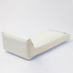 SUNNYLiFE Pearl Color Inflatable Luxe Lie-On Lounger Casa Blanca - S3LDLICR