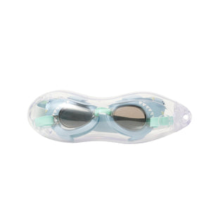 SUNNYLiFE Salty the Shark Mini Swim Goggles Aqua - SCMSGAQU