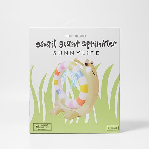 SUNNYLiFE Snail Giant Sprinkler Into the Wild Multi - S41GISSN