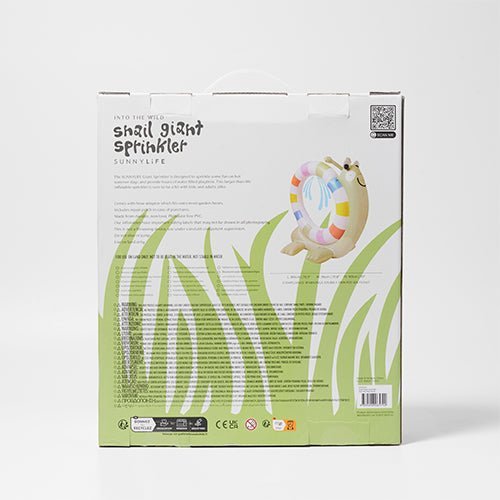 SUNNYLiFE Snail Giant Sprinkler Into the Wild Multi - S41GISSN
