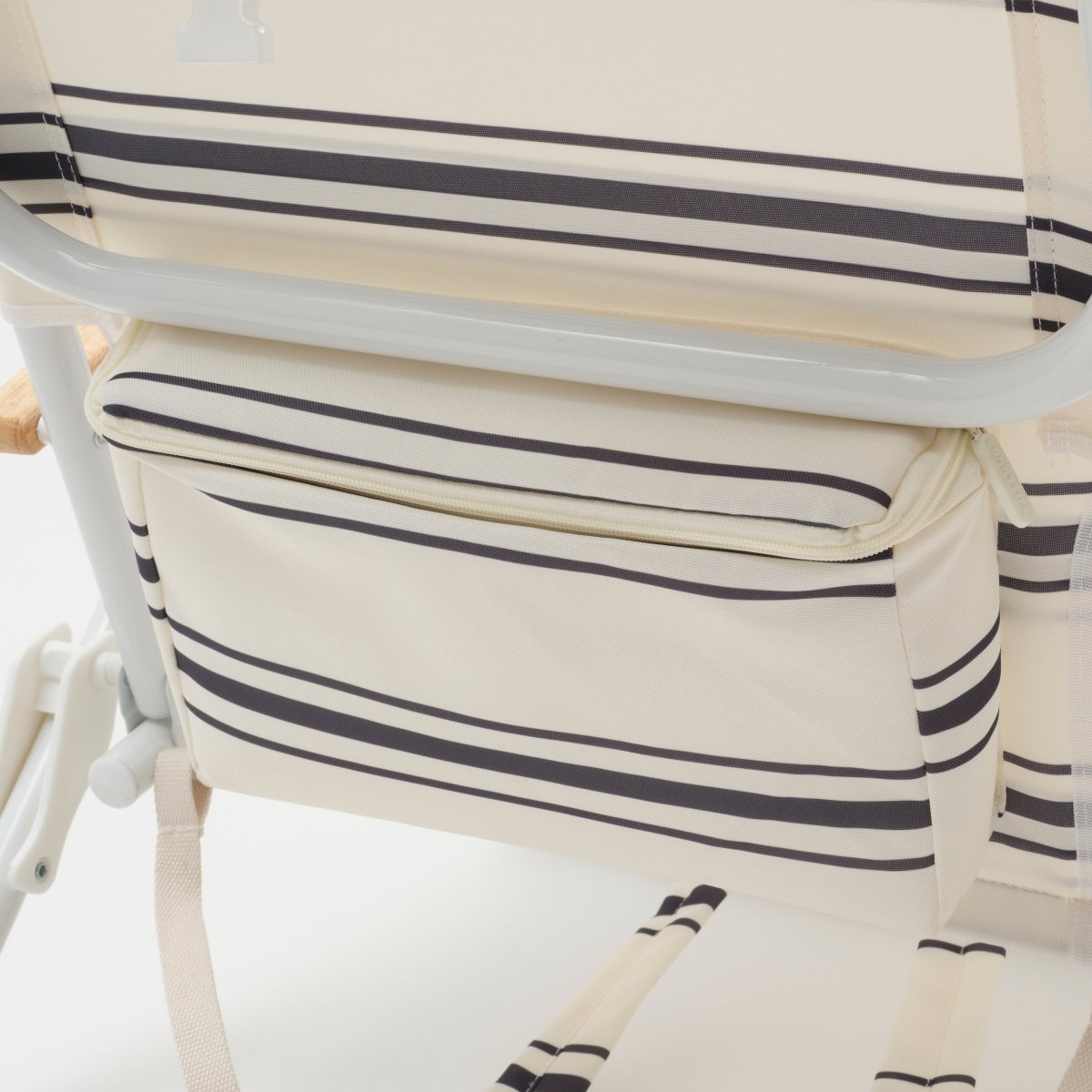 SUNNYLiFE Teal Color Stripes Print Deluxe Beach Chair Casa Fes - S31DBCIS