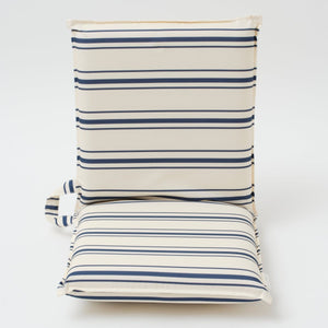 SUNNYLiFE The Resort Lean Back Beach Chair Coastal Blue - SCLCHCBL