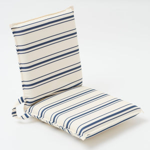 SUNNYLiFE The Resort Lean Back Beach Chair Coastal Blue - SCLCHCBL