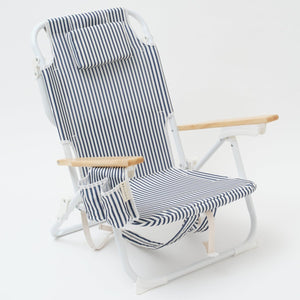 SUNNYLiFE The Resort Luxe Beach Chair Coastal Blue - SCDBCCBL
