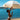 SUNNYLiFE The Resort Luxe Beach Umbrella Coastal Blue - SCLBUCBL