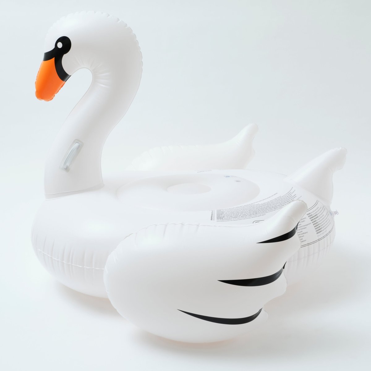 SUNNYLiFE The Resort Original Luxe Ride-On Float Swan - SCSWAWHI