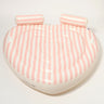 SUNNYLIFE Twin Heart Lie - On Stole My Heart Pink Stripe - S51HHFGL
