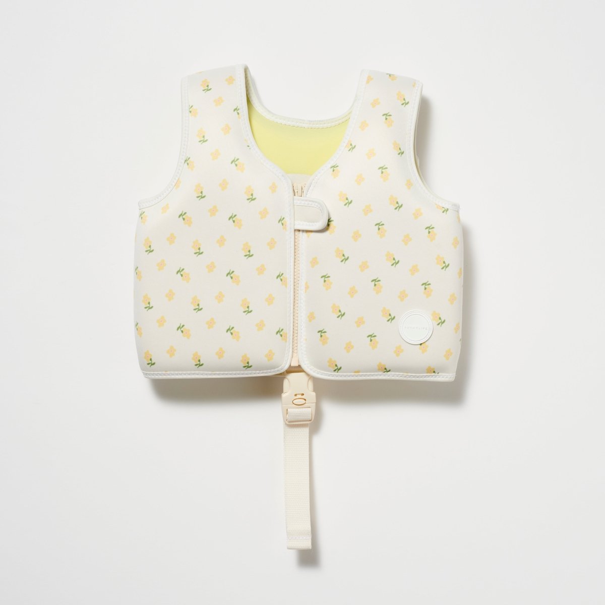 SUNNYLiFE White Color Swim Vest Mima The Fairy Lemon Lilac - S3VVESMI
