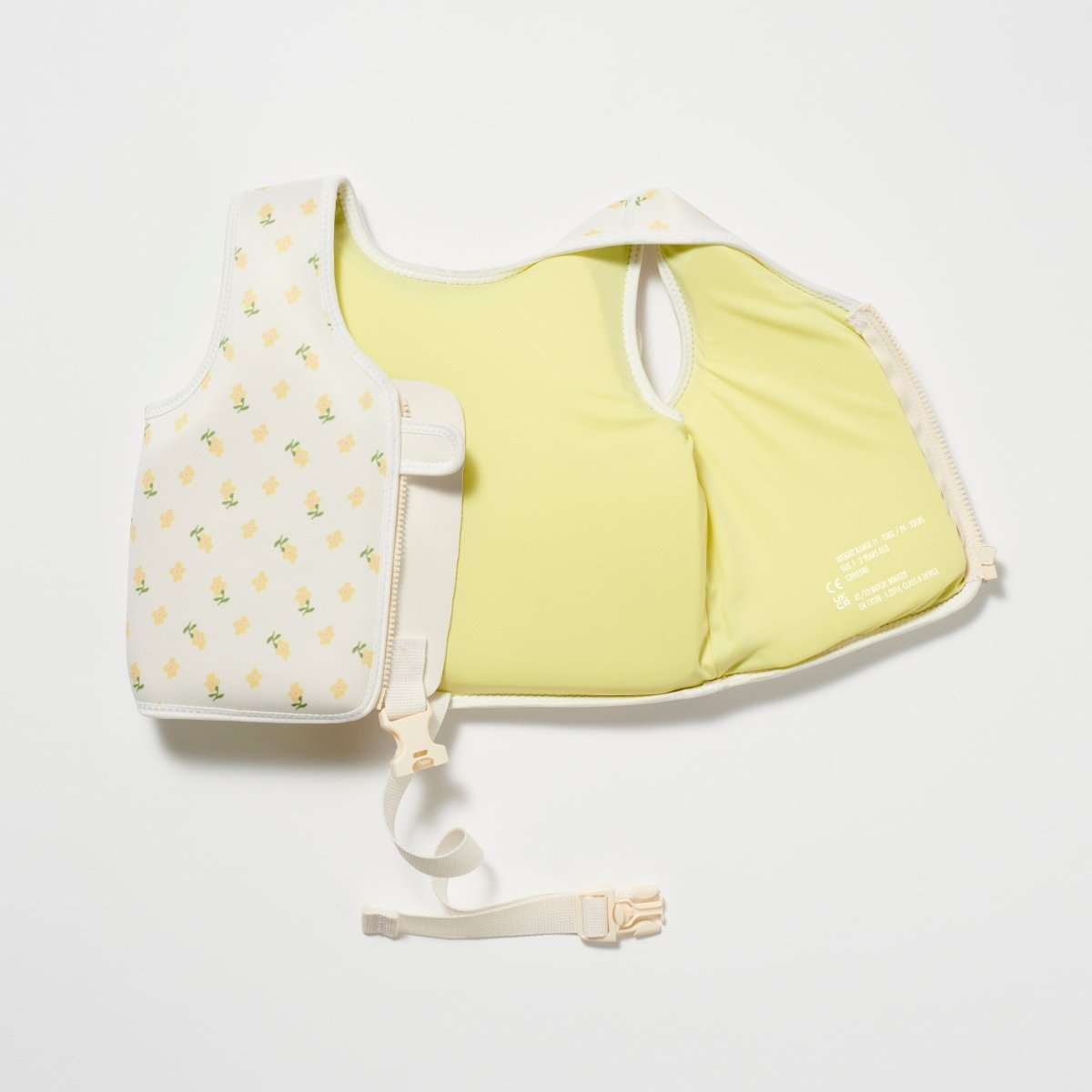 SUNNYLiFE White Color Swim Vest Mima The Fairy Lemon Lilac - S3VVESMI