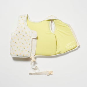 SUNNYLiFE White Color Swim Vest Mima The Fairy Lemon Lilac - S3VVESMI