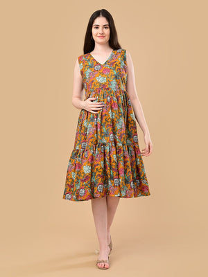 Sunshine State Maternity And Nursing Dress - S Maternity Casual Dress