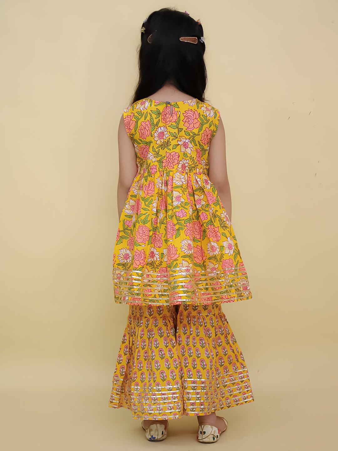 Sunshine Sultaana Anarkali Kurta Sharara Set - KES - SC - SLTAD - 0 - 6