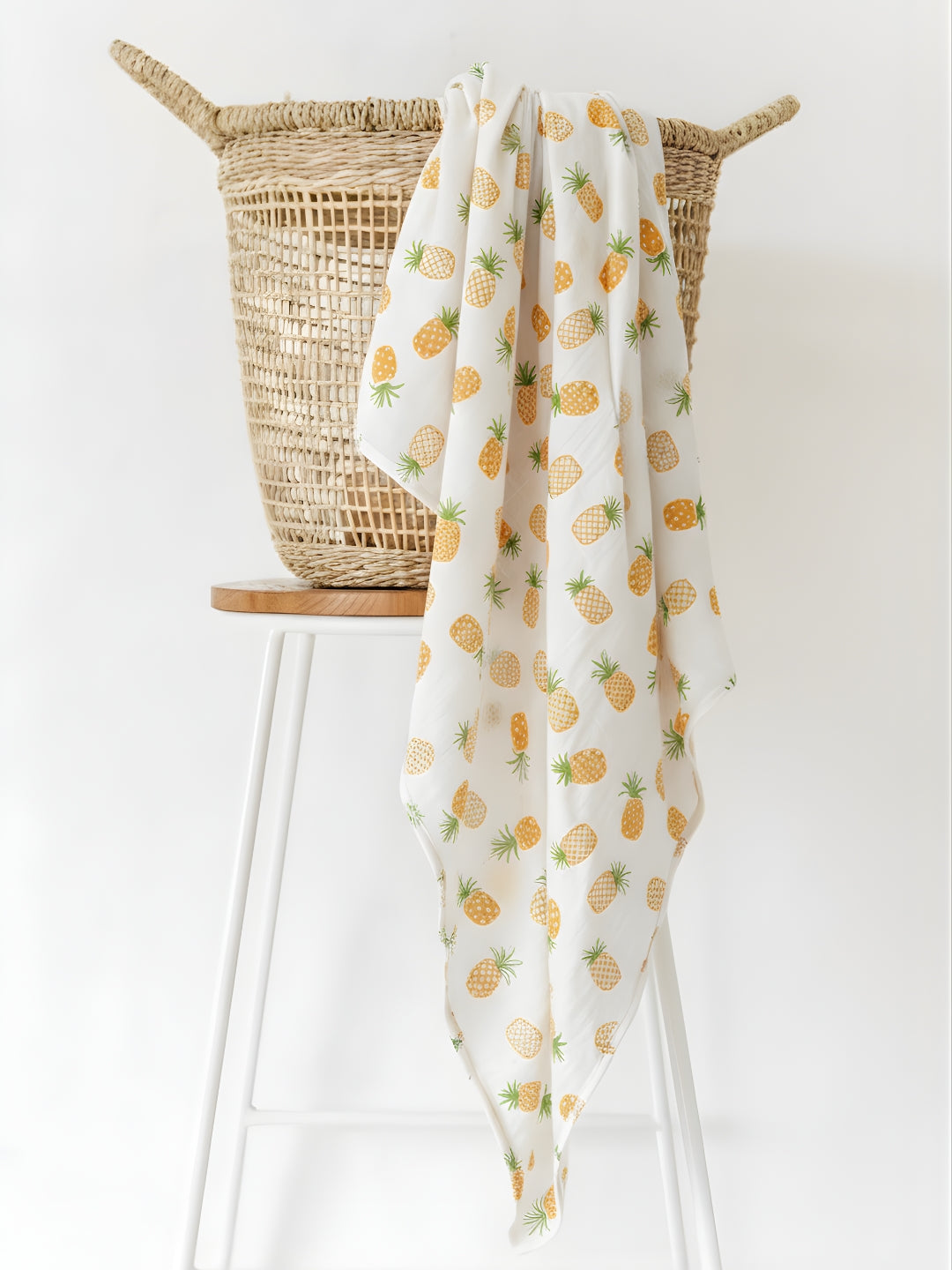 Baby Swaddle Wrap- Fruity Pineapple
