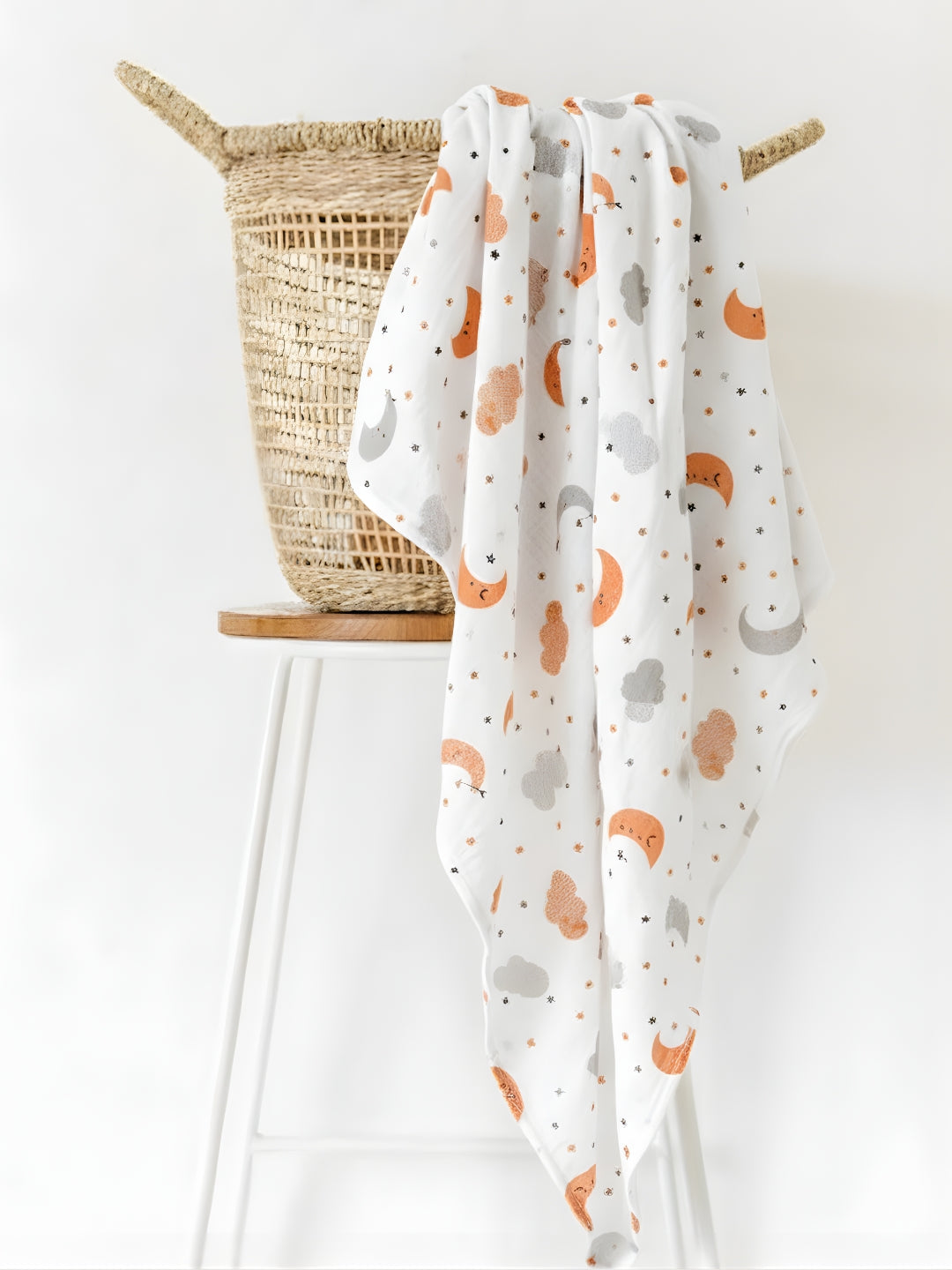 Baby Swaddle Wrap- Moon Kid