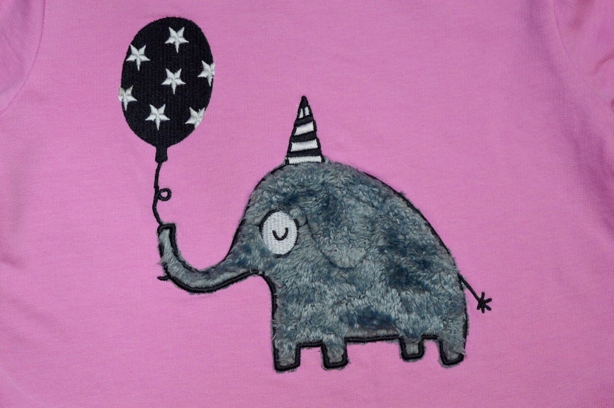 Sweatshirt Combo - Elephant, Kitty and Pom Pom - KDSWT-3-ELKP-0-6