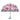 Sweet Candy theme Dome style Transparent Umbrella for Kids, 1 - 5years - Monsoon Wear