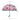 Sweet Candy theme Dome style Transparent Umbrella for Kids, 1 - 5years - Monsoon Wear