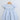 Sweetlime By AS Blue and White Striped Bell Sleeves Cotton Slub Dress. - SLG-DRESS-01061_3-6M
