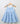 Sweetlime By As Blue organic cotton oxford all over embroidery singlet dress - Blue - SLG - Dress - 00984_12 - 18M